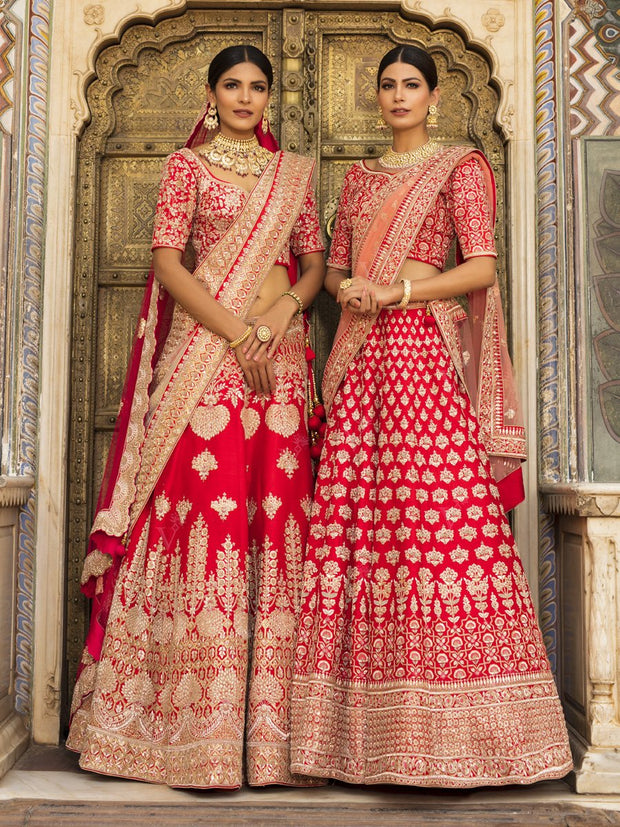 Pure Raw Silk Lehenga