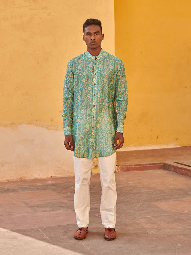 Francis Green Full Button Kurta