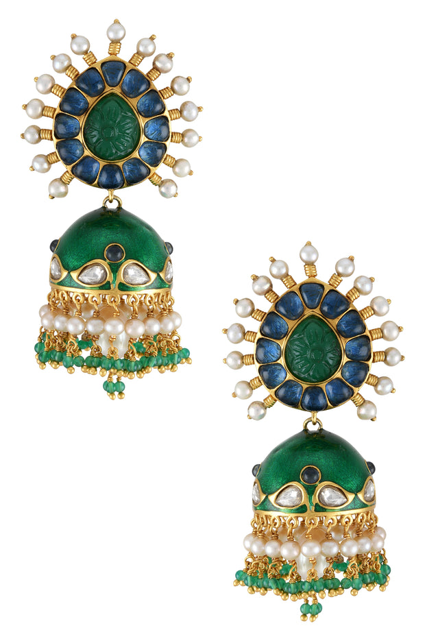 Sabaa Jhumka Earrings