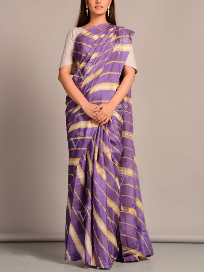 Limited Edition Silk Leheriya Saree