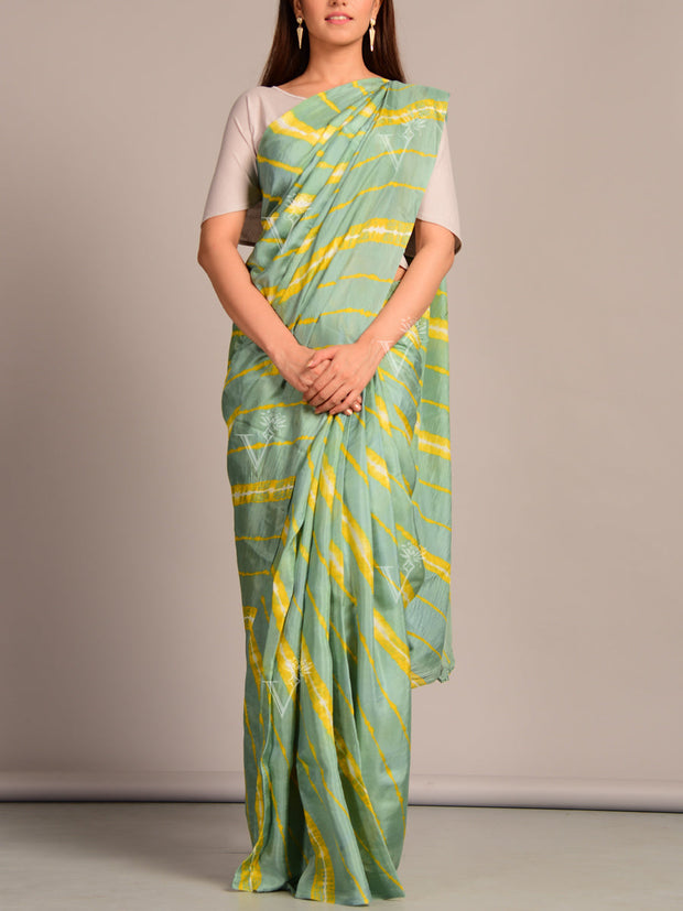 Limited Edition Silk Leheriya Saree