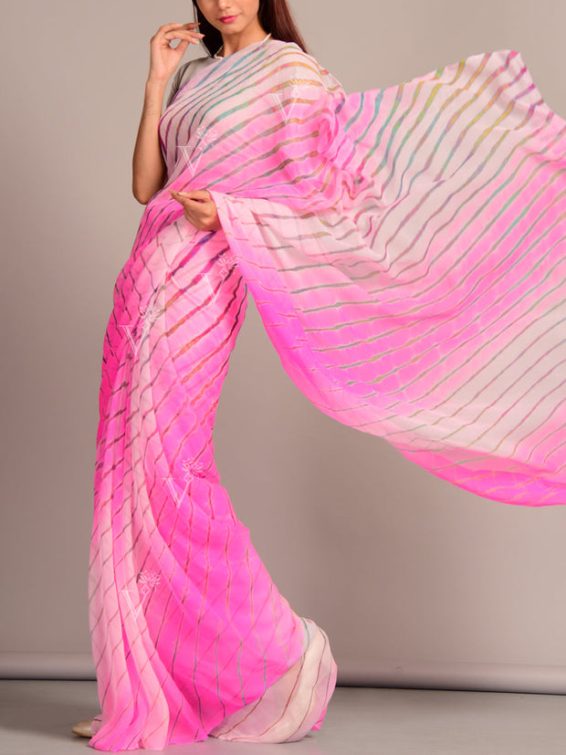 Leheriya Saree