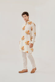 Octopus Vulgaris White Ganganagery Kurta