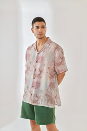 Sea whale Pastel Oversize Shirt