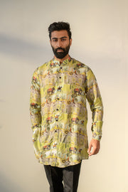 Voyage Kumbhi - Russian Silk - Full Button Kurta For Men