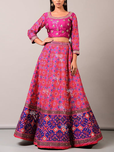 Pink Potala Lehenga Set