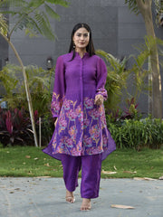 Violet Vasansi Silk Printed Co-ord Set