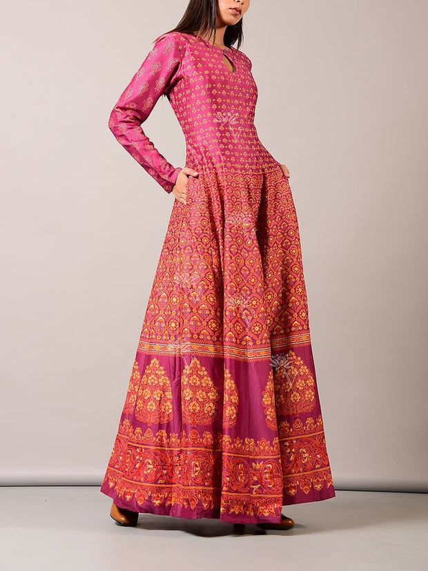 Anarkali, Anarkalis, Angrakha, Gown, Gowns, Long kurti, Western, Printed, Regular wear, Party wear