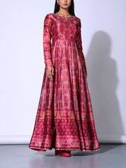 Mulberry Vasansi Silk  Anarkali Gown