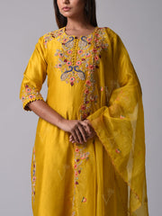 Buy Chanderi salwar suit