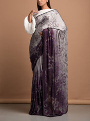 Ombre Satin Silk Saree