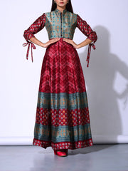 Anarkali, Anarkalis, Gown, Gowns, Light weight, Printed, Floor length, Traditional, Traditional wear, Traditional outfit, Festive wear