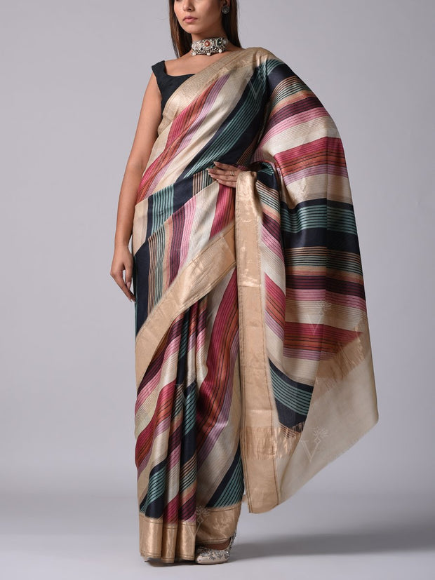 Tussar Silk Saree