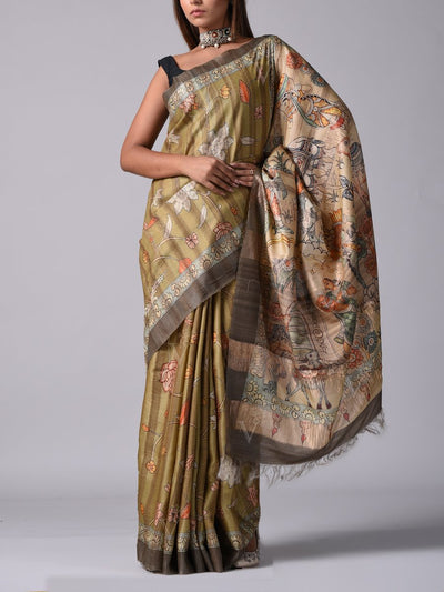 Tussar Silk Saree