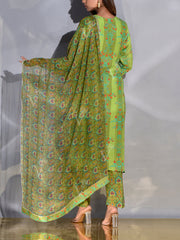 Light Green Vasansi Silk Suit Set