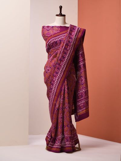 Purple, Vasansi Silk, Patola, saree ,DD00, dropship, _label_Ready to Ship, CH