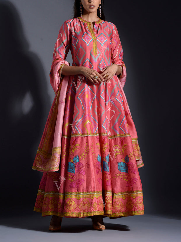 DD28, MTO, U1, Leheriya , Leheriya Anarkali , Leheriya Gown, Teej