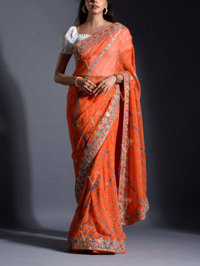 DD28, MTO, D69, Leheriya Saree, Saree, Leheriya , Teej