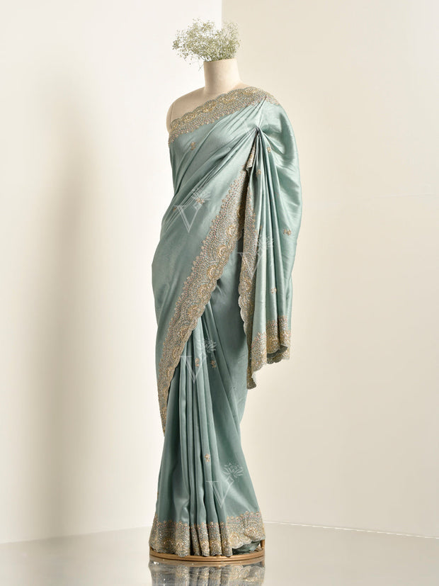 Green Silk Saree