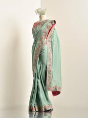 Green Silk Saree