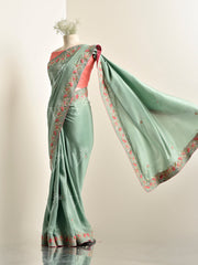 Green Silk Saree