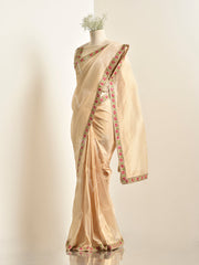 Golden Tissue Saree