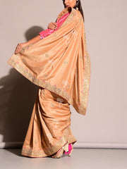 Golden Gotta Patti Saree