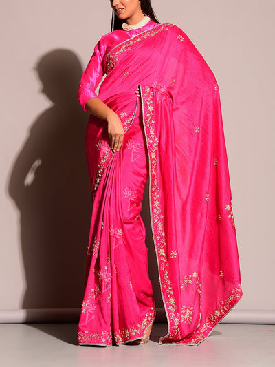 Silk Sare, Silk, Saree, Heavy, Gotta Patti, Zardosi, Designer Saree, Classy