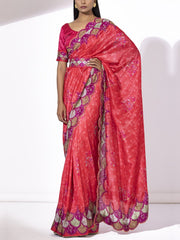 sarees, saree, Festive wear, Printed sarees, Rajasthan, Rajasthani, prints, wedding wear, Trousseau, printed saree