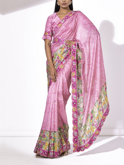 sarees, saree, Festive wear, Printed sarees, Rajasthan, Rajasthani, prints, wedding wear, Trousseau, printed saree