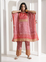 Dust Pink Kaftan Set