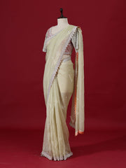 Light Green Organza Saree