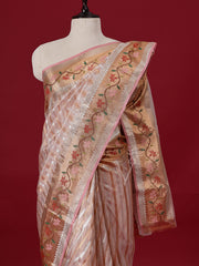 Beige Handloom Saree