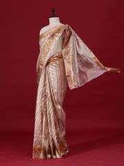 Beige Handloom Saree