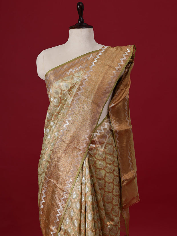 Beige Handloom Saree