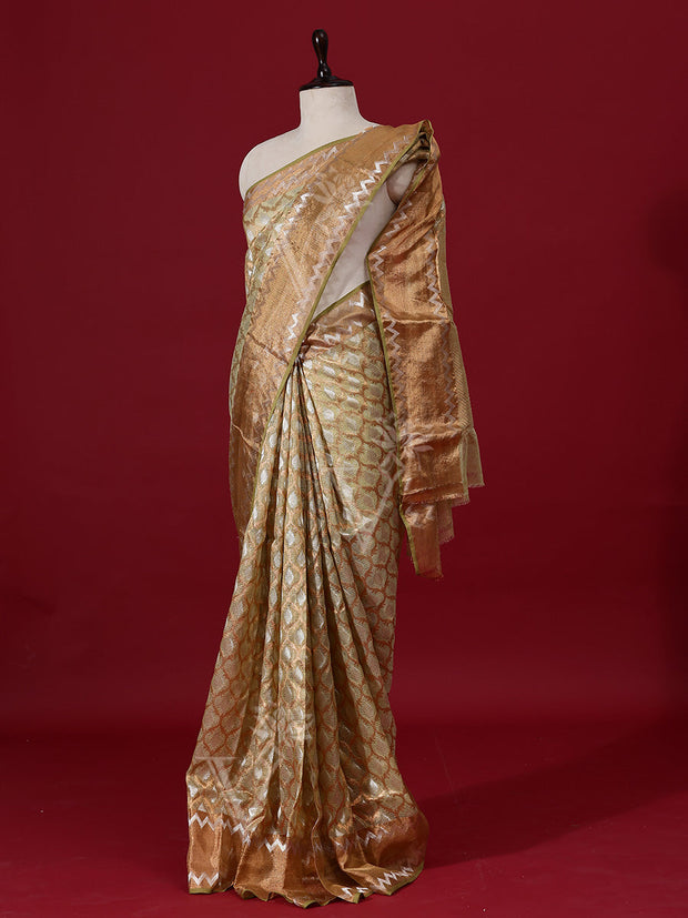 Beige Handloom Saree