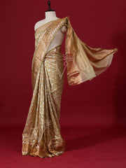 Beige Handloom Saree