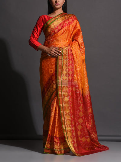 Saree, Sarees, Patola, Traditional, Traditional wear, Traditional outfit, Festive wear, Silk saree, Powerloom