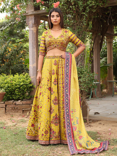 _label_New, DD35, MTO, RK, Lime Green, Green, Silk , Embroidered, Green lehenga Set , lehenga set , skirt set , lehenga