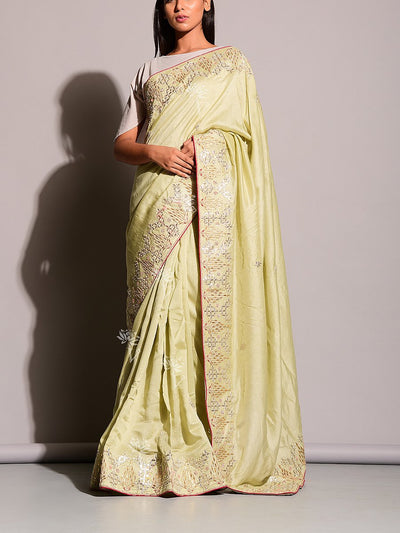 Silk Sare, Silk, Saree, Heavy, Gotta Patti, Zardosi, Designer Saree, Classy