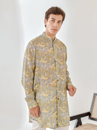 Dawn Chorus Full Button Kurta