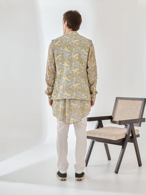 Dawn Chorus Kurta Jacket Set