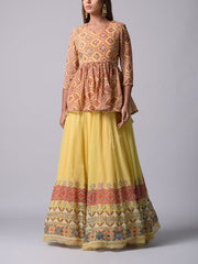 Georgette Anarkali Gown