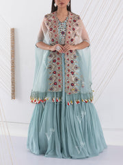 Sea Green Lehenga Set