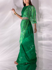 Green Silk Dress