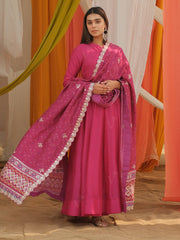 Pink Bemberg Silk Suit Set