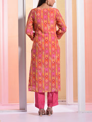 Pink Vasansi Silk Suit Set