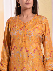 Mustard Vasansi Silk Suit Set