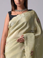 Green Silk Saree