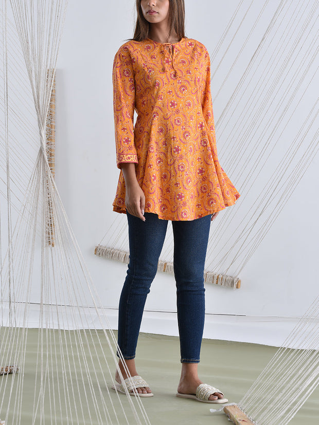 Orange Cotton Top